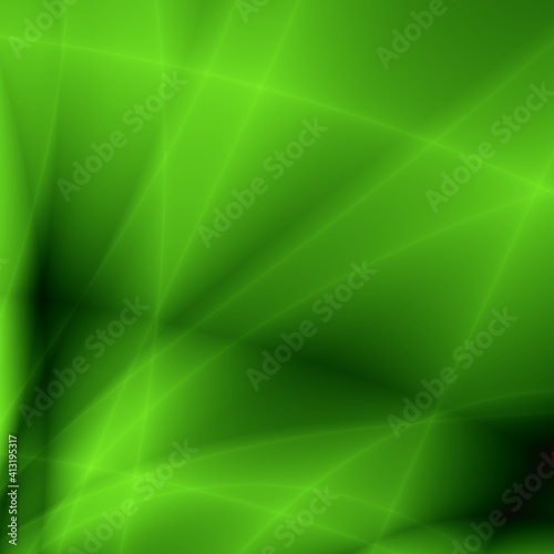 Line background abstract green nature card design