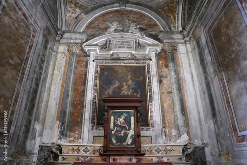 Napoli - Sacra Famiglia con Sant'Anna e San Giovanni di Giovanni Battista Rossi