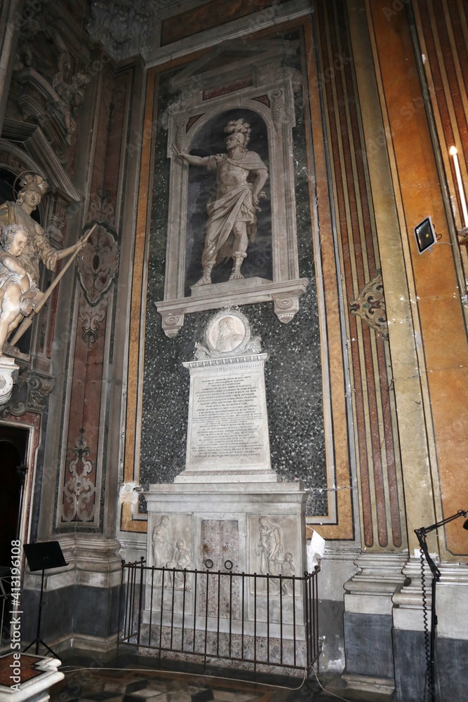 Napoli - Sepolcro ottocentesco di Michele Arditi