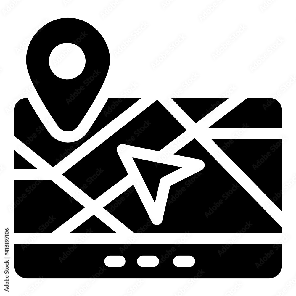 Pin with tree denoting solid style icon of forest location
Pin with tree denoting solid style icon of forest location