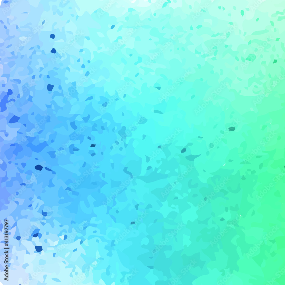 Abstract background with light blue watercolor color. Motion vector Illustration. Trendy gradients. Can be used for advertising, marketing, presentation.