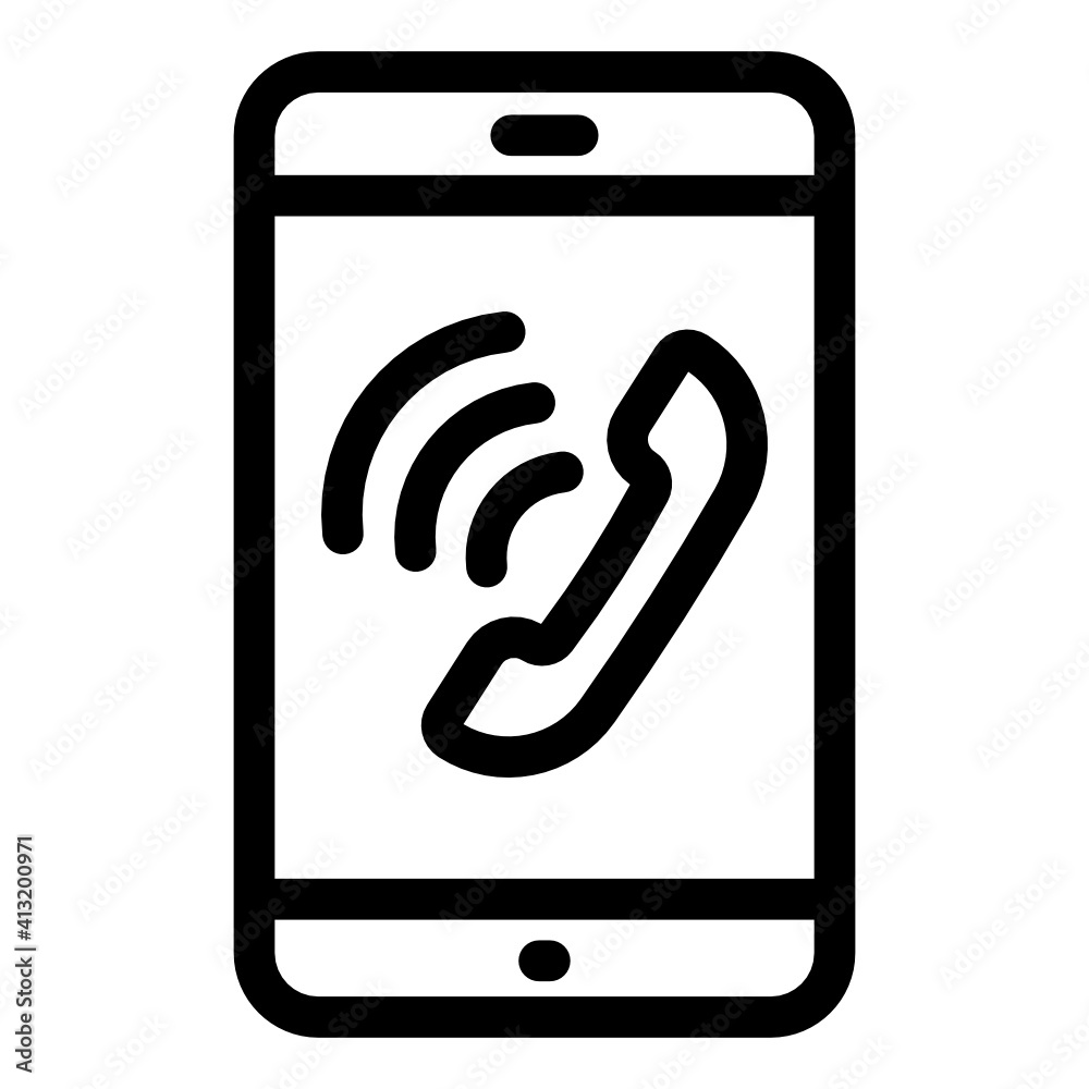 Phone call glyph icon, editable vector
Phone call glyph icon, editable vector