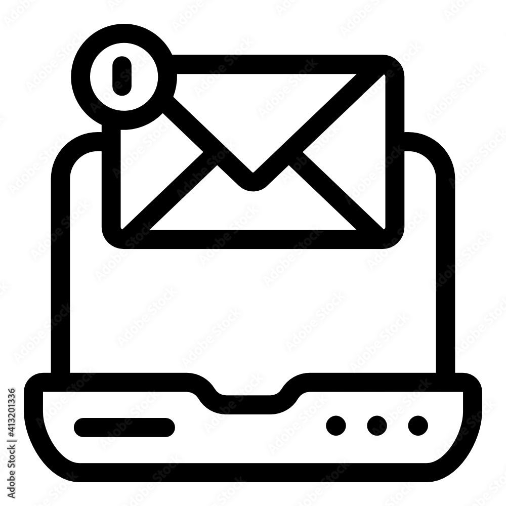 Unsend mail glyph style icon, editable vector
Unsend mail glyph style icon, editable vector