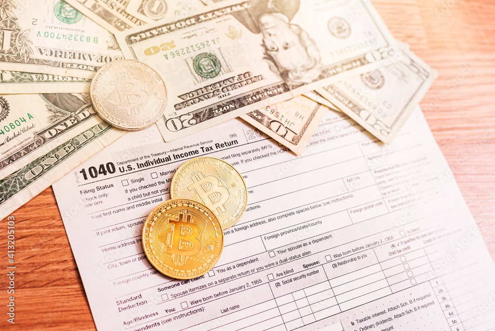 American investors in bitcoins are required to file Form 1040 to declare income.