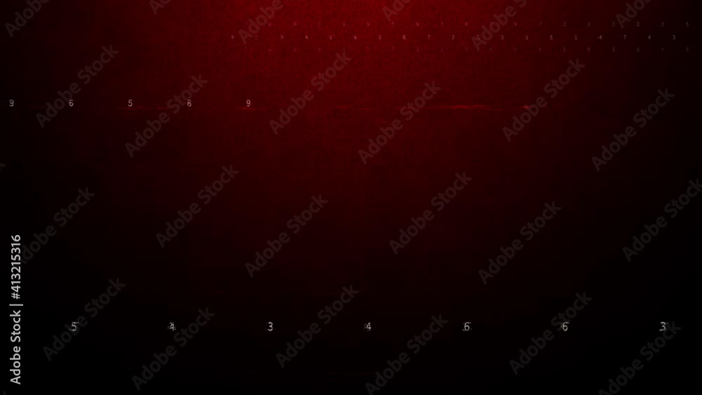 サイバー 数字 BG02 RED | Cyber BG02 RED
