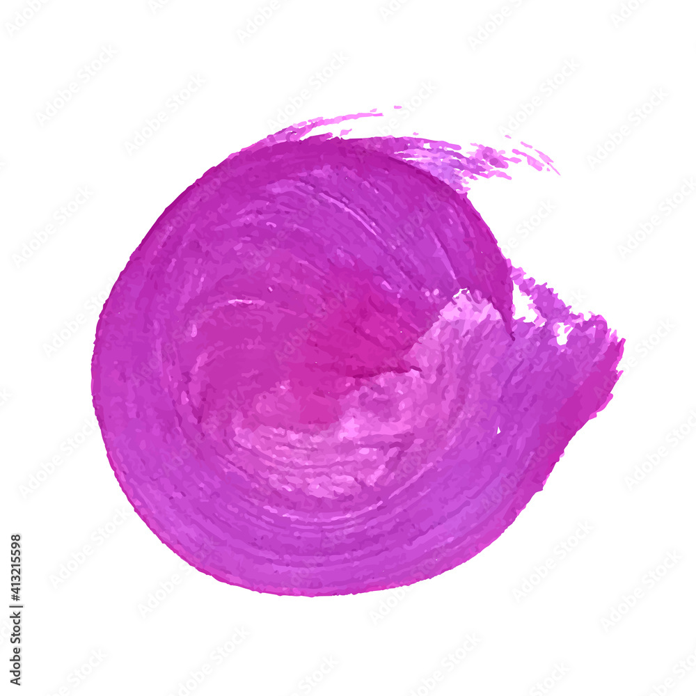 Obraz premium Vector oil paint spot background, texture hand drawn illustration. Use it as elements for design greeting card, poster, banner, Social Media post, invitation, sale, brochure and other graphic design