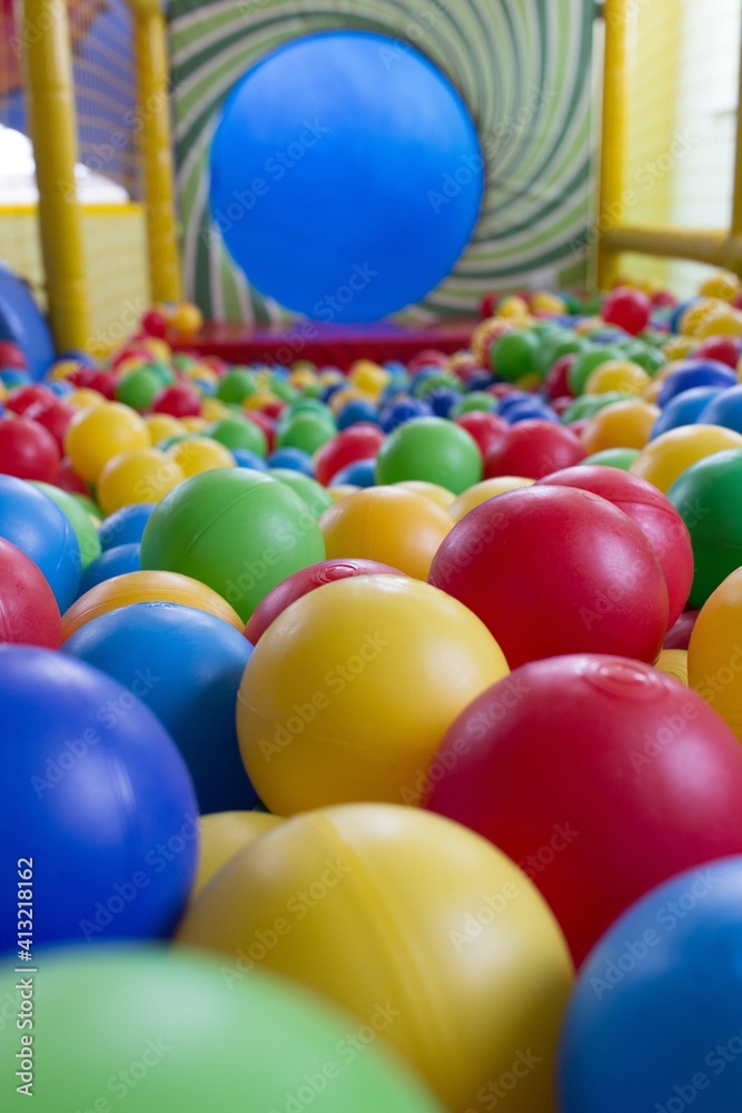 Obraz premium close up of colorful balls