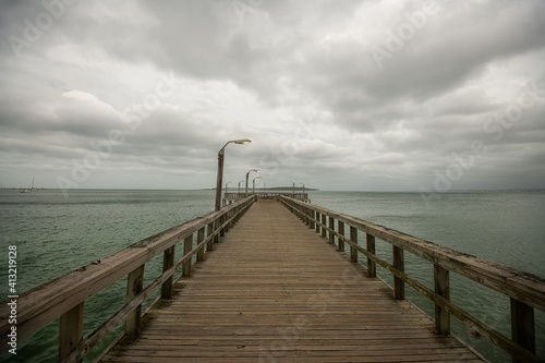 pier on the beach