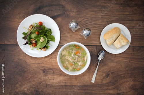 Chicken and Barley Soup and...