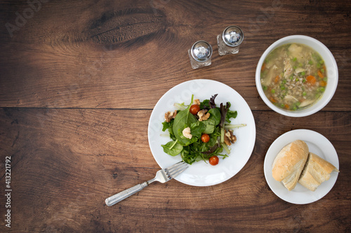 Chicken and Barley Soup and...