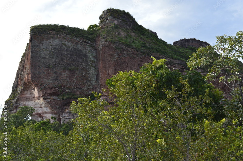 View of the mountains