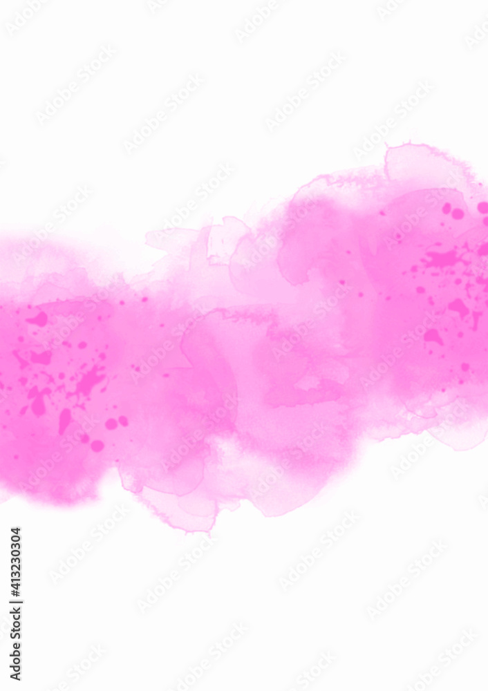 Watercolor Background - pink - 8