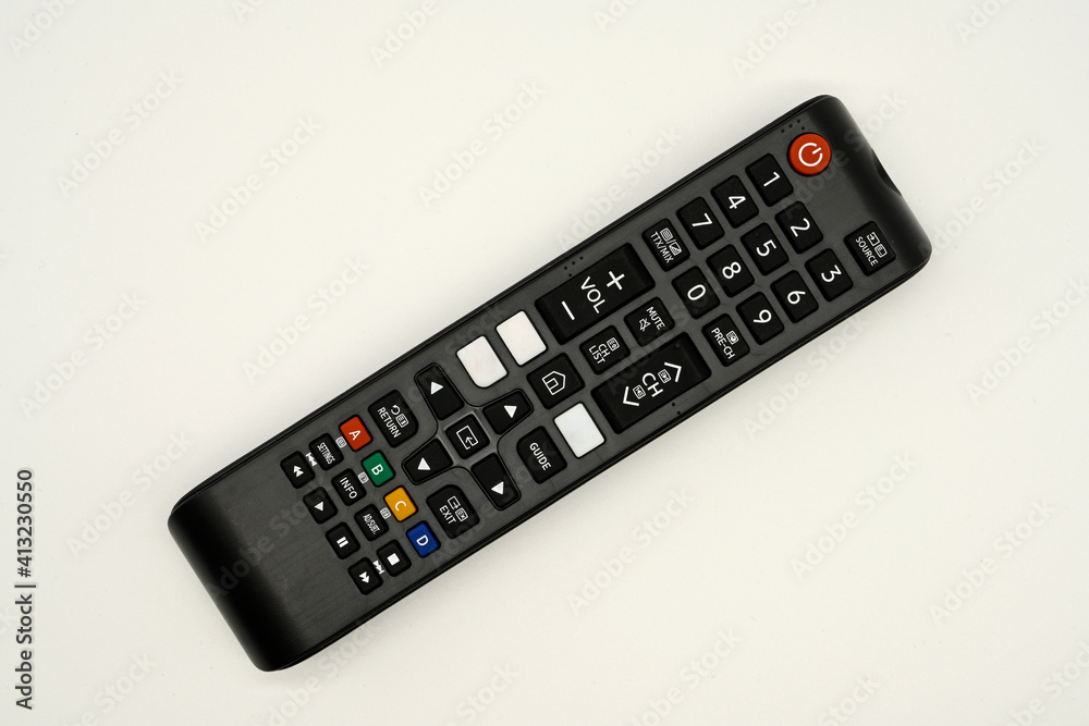 Remote control isolated on white background Remote control isolated on white background