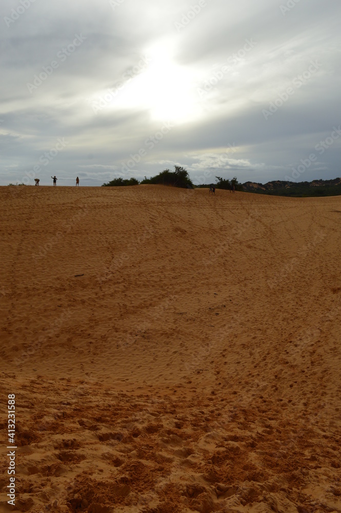 Obraz premium Sunset of Dunas do Jalapão (Tocantins - Brazil)