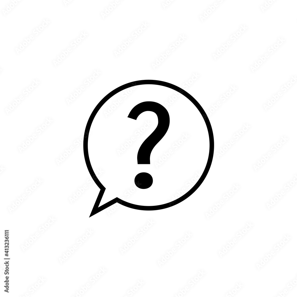 Question Mark Icon - Vector, Sign and Symbol for Design, Presentation, Website or Apps Elements. Question Mark Icon - Vector, Sign and Symbol for Design, Presentation, Website or Apps Elements.