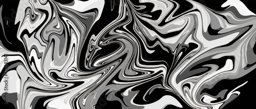 Abstract black and white background vector