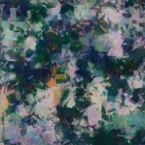 Wallpaper Mural Indistinct polygons in the uneven background Torontodigital.ca