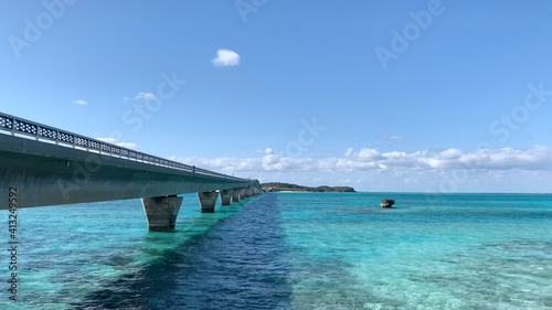 宮古島 池間大橋駐車場 池間島 宮古列島 南西諸島 沖縄県