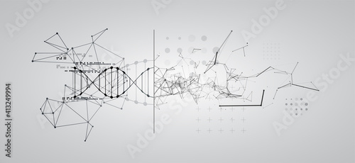Abstract futuristic background for design works.