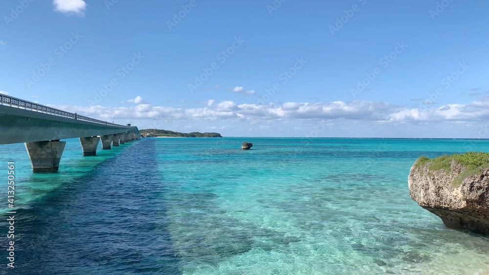 宮古島 池間大橋駐車場 池間島 宮古列島 南西諸島 沖縄県 宮古島 池間大橋駐車場 池間島 宮古列島 南西諸島 沖縄県