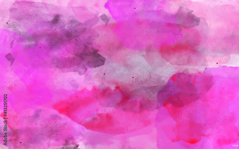 Hand painted abstract watercolor pattern background