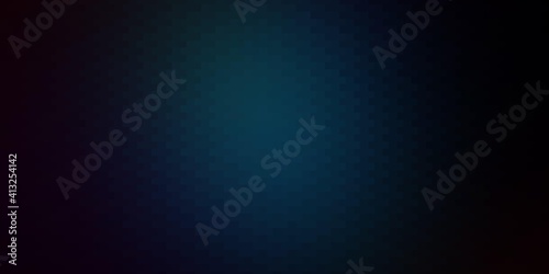 Dark BLUE vector template with rectangles.