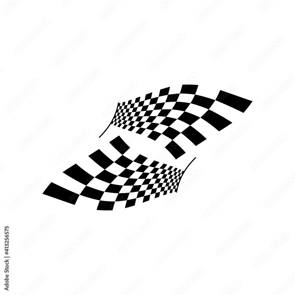 Race flag icon logo design vector. Icon Symbol. Template Illustration. Creative design Race flag icon logo design vector. Icon Symbol. Template Illustration. Creative design