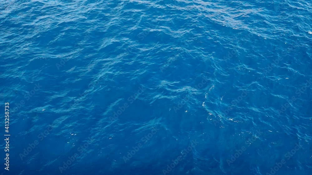 Slow motion over disturbed ocean water surface, loopable. Impressive background for movie credits or intro 240p Slow motion over disturbed ocean water surface, loopable. Impressive background for movie credits or intro 240p