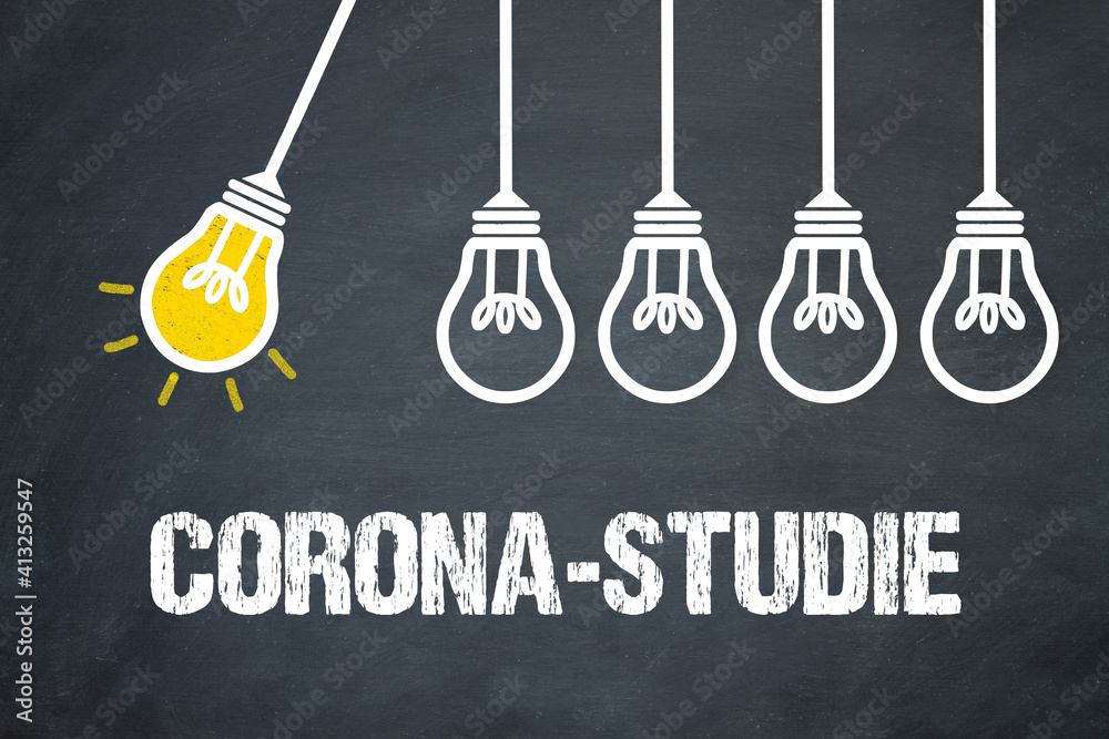 Fototapeta premium Corona-Studie