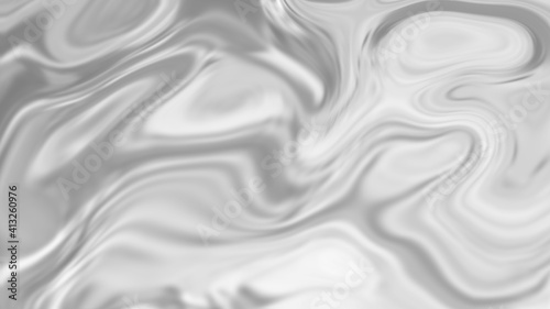 Abstract background of white and gray fluid flow