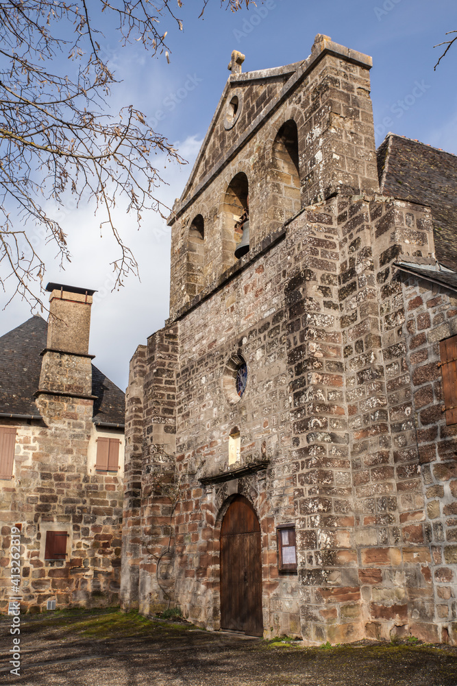 Mansac (Corrèze, France) - Église Saint-Sigismond