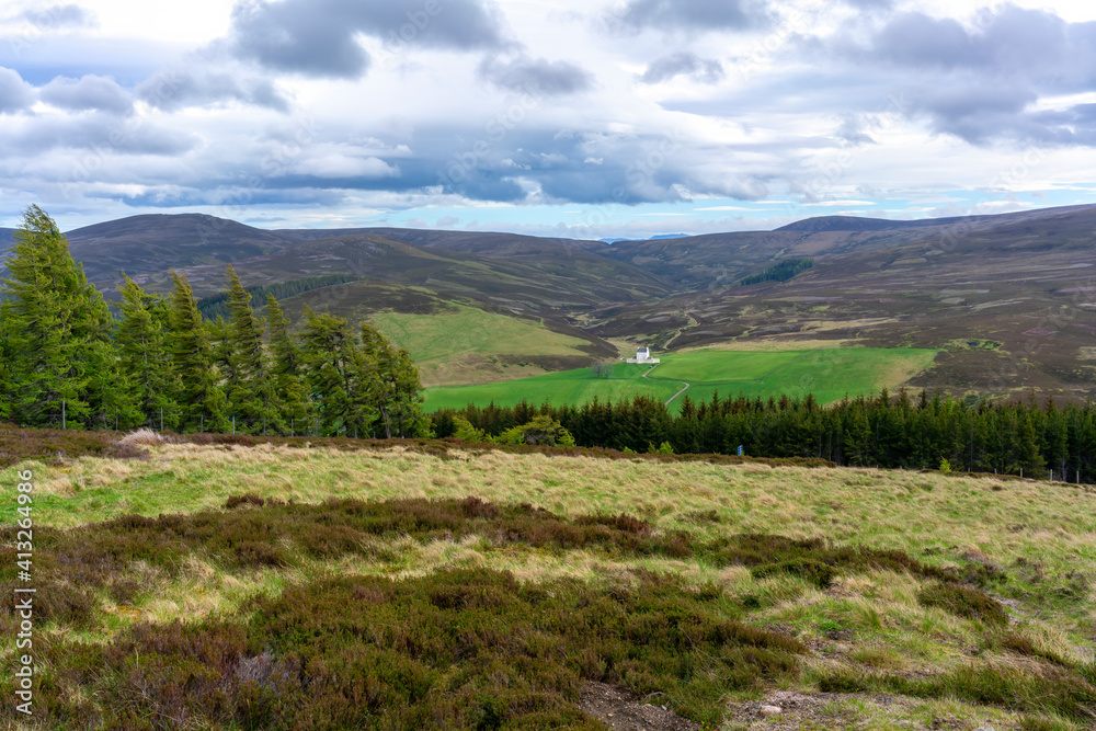 Beautiful scenery in Aviemore , Scotland