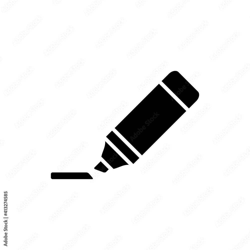 Highlighter Icon Design Vector Template Highlighter Icon Design Vector Template