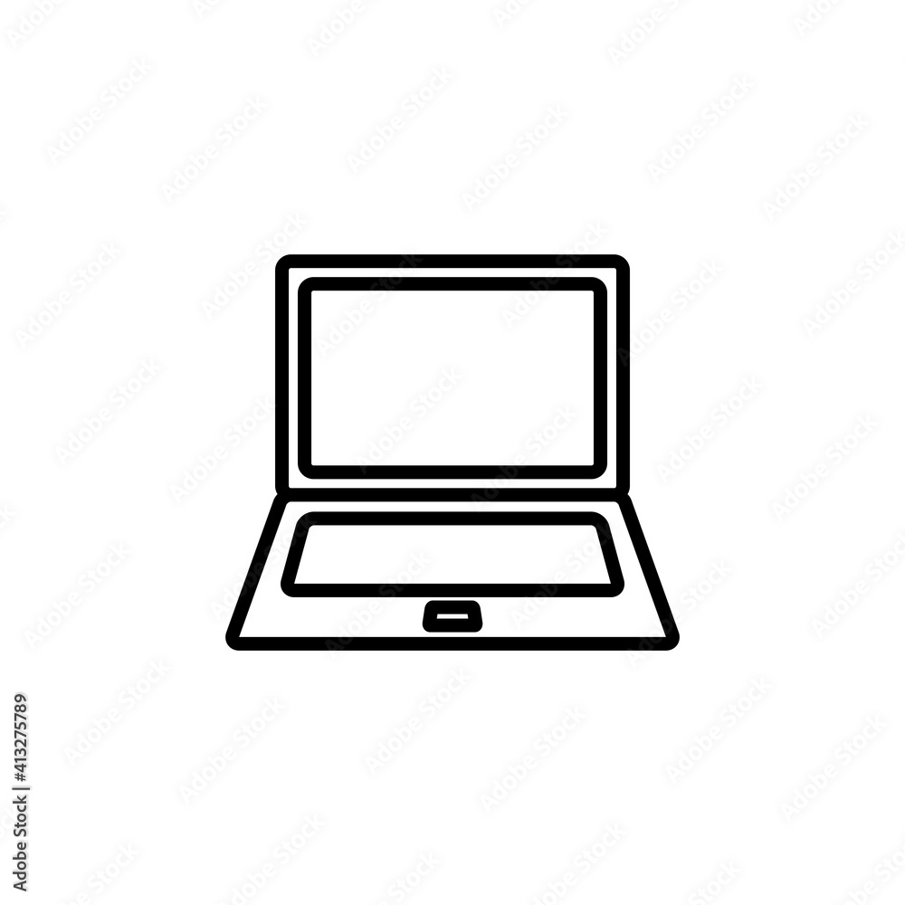 Laptop Icon Design vector Template Illustration Laptop Icon Design vector Template Illustration