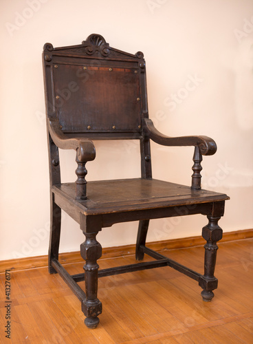 Armchair in a rich ataman house. 19 century
