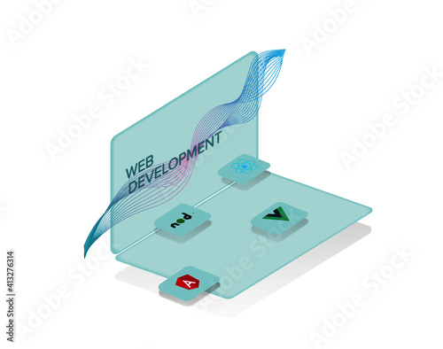 LAPTOP ILLUSTRATION