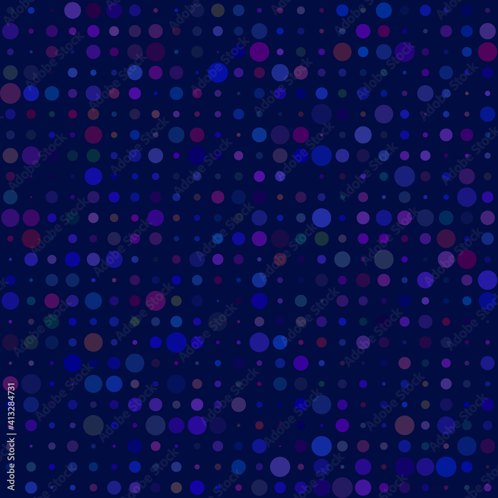 Abstract background Dark blue polka dots seamless Abstract background Dark blue polka dots seamless