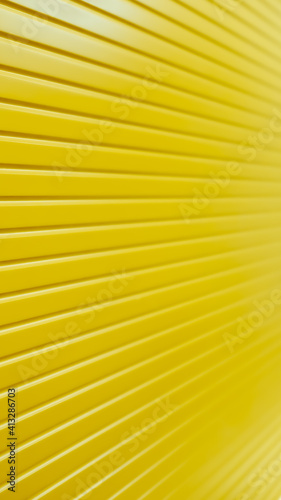 bright sunny yellow background with cross stripes defocusing vertical image without people