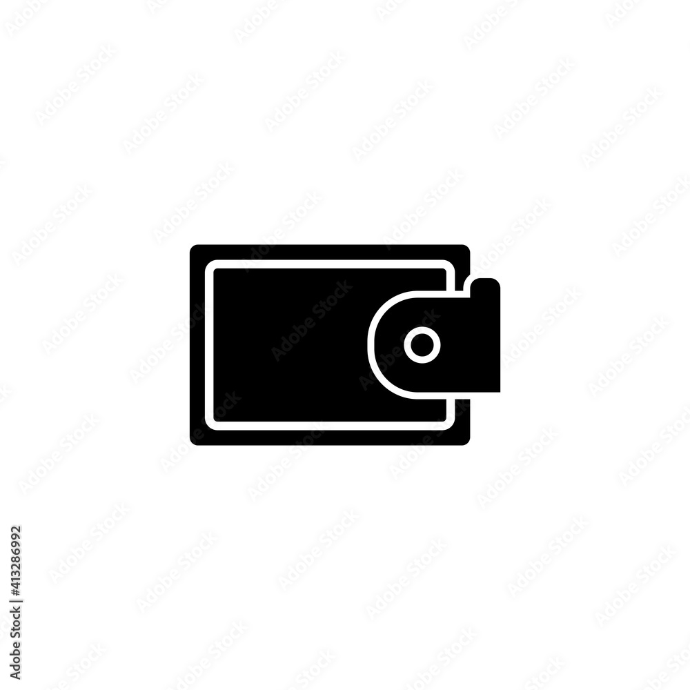 Wallet Purse Icon Design Vector Template Wallet Purse Icon Design Vector Template