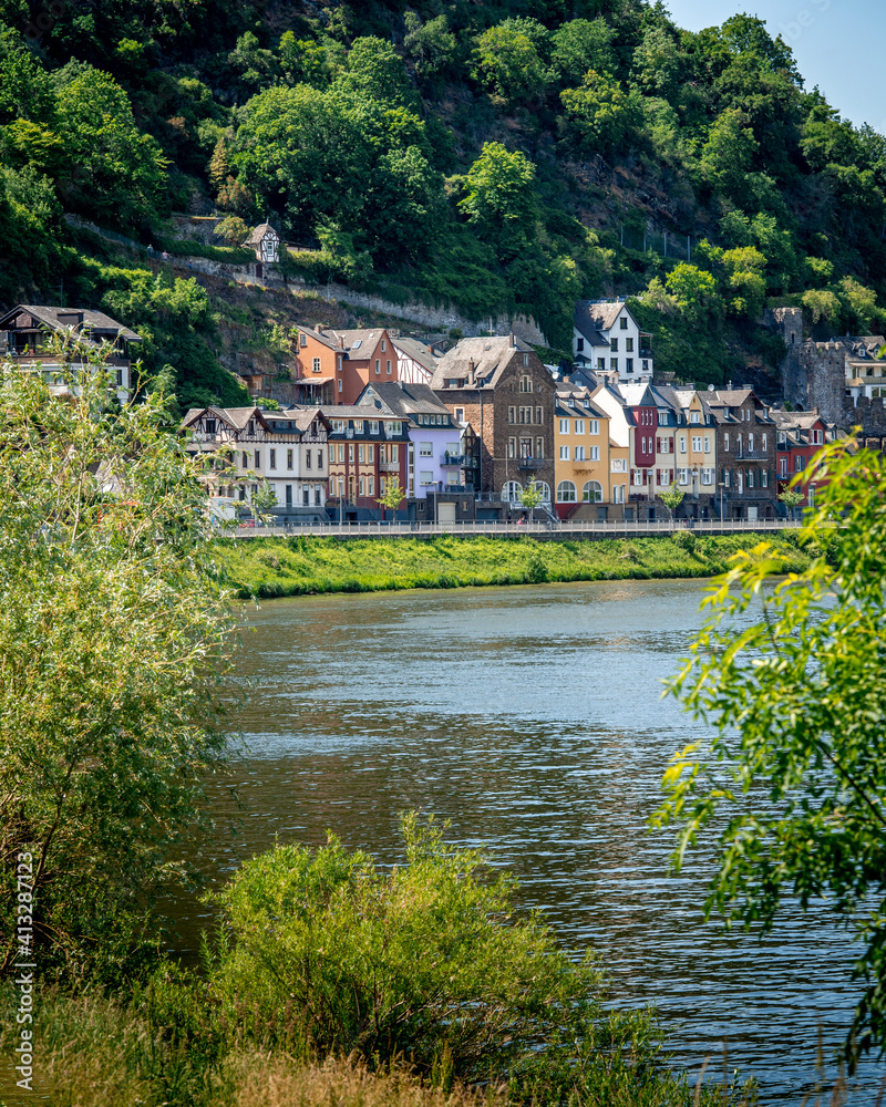 Beautiful Little German Town Cochem in Summer