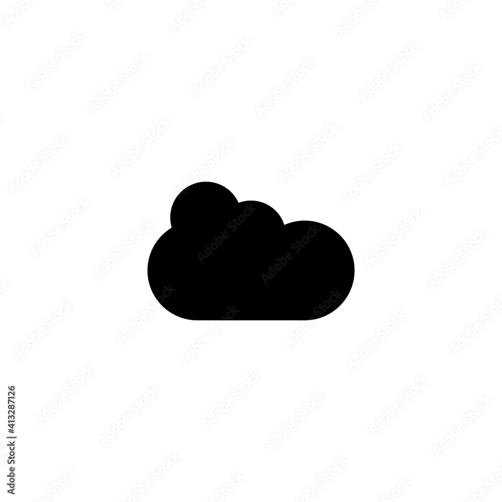 Cloud Icon Vector Design Template And Illustration Cloud Icon Vector Design Template And Illustration