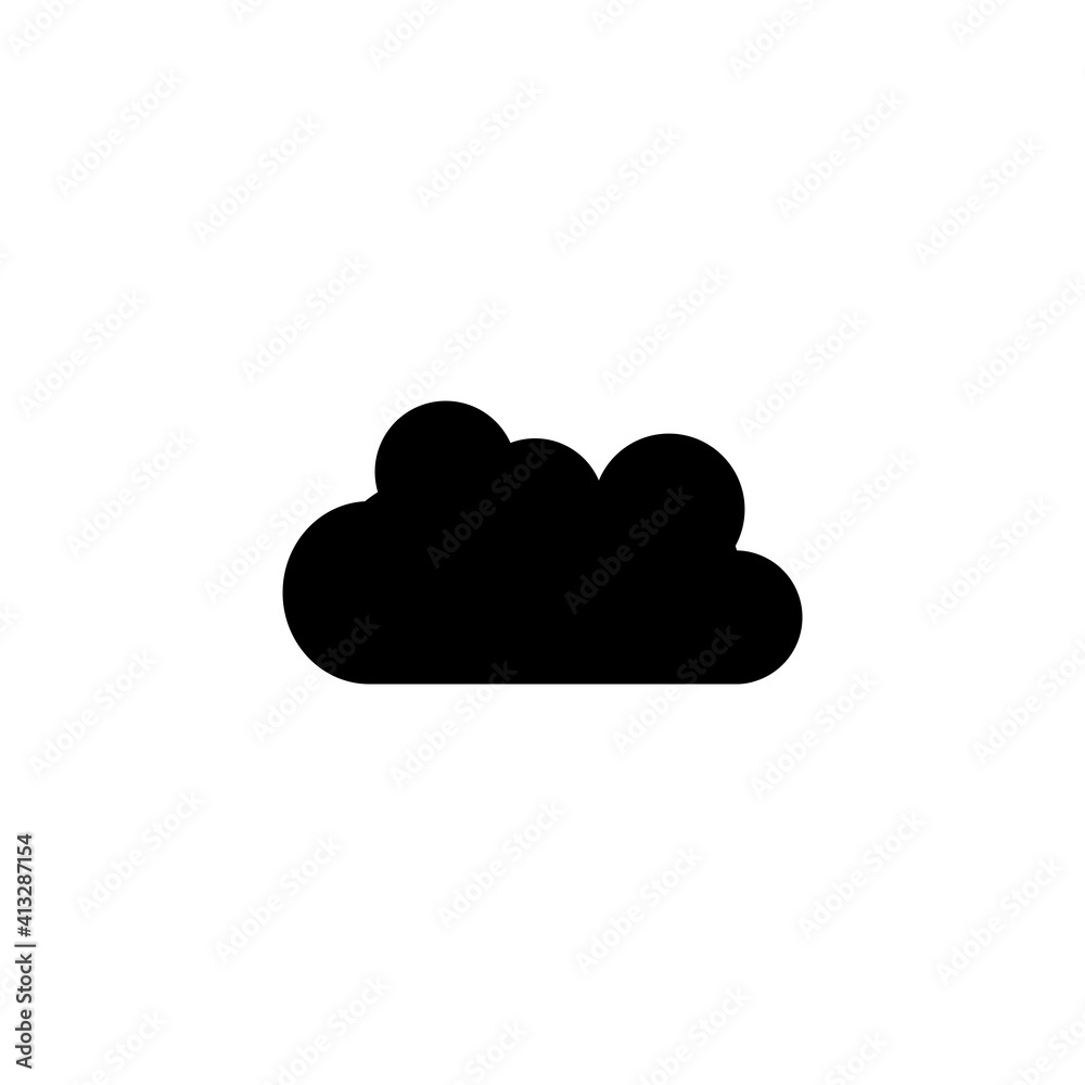 Cloud Icon Vector Design Template And Illustration Cloud Icon Vector Design Template And Illustration