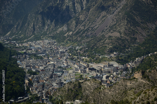 Andorra out of car window