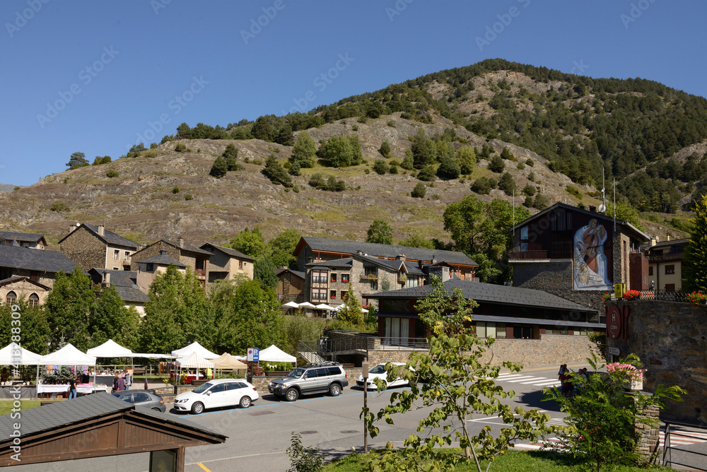 Road through Andorra