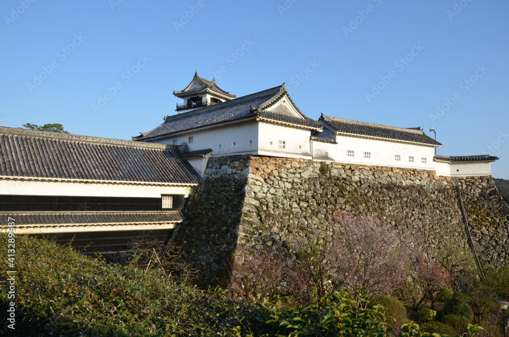 高知城 天守閣・西多聞・廊下門・詰門