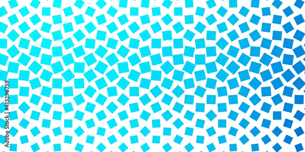 Light BLUE vector texture in rectangular style. Light BLUE vector texture in rectangular style.