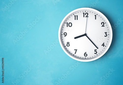 08:23 or 20:23 wall clock time photo