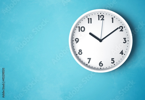 Wallpaper Mural 10:09 or 22:09 wall clock time Torontodigital.ca