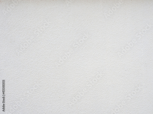Wall with rough white plaster. Full screen photo. Not seamless texture