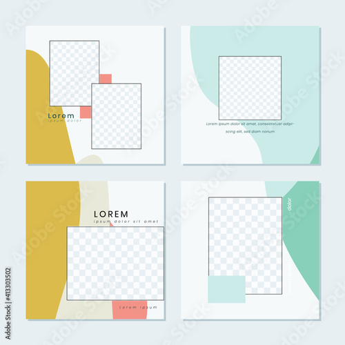 Social media post templates to beautify your posts on social media